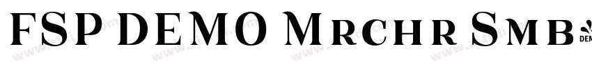 FSP DEMO Mrchr Smb字体转换 FSP DEMO Mrchr Smb字体转换